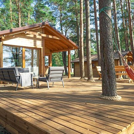 Sloneczny Domek Borsk Nr 2 I 15 - Nad Samym Jeziorem W Pierwszej Linii Exterior photo