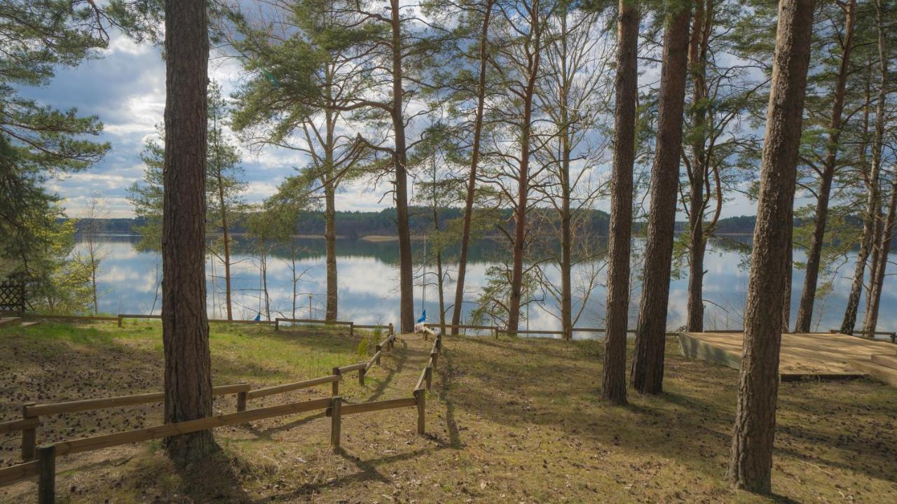 Sloneczny Domek Borsk Nr 2 I 15 - Nad Samym Jeziorem W Pierwszej Linii Exterior photo